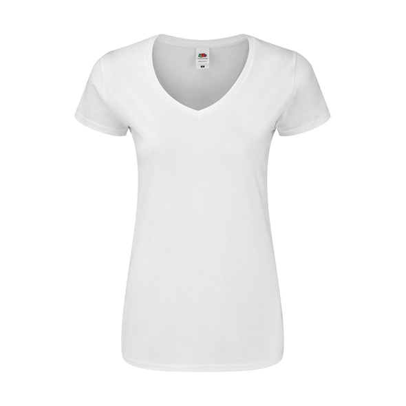 Fruit of the Loom | Iconisch T-shirt voor dames 150 v-hals